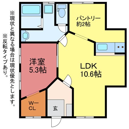 ファミールアキの物件間取画像